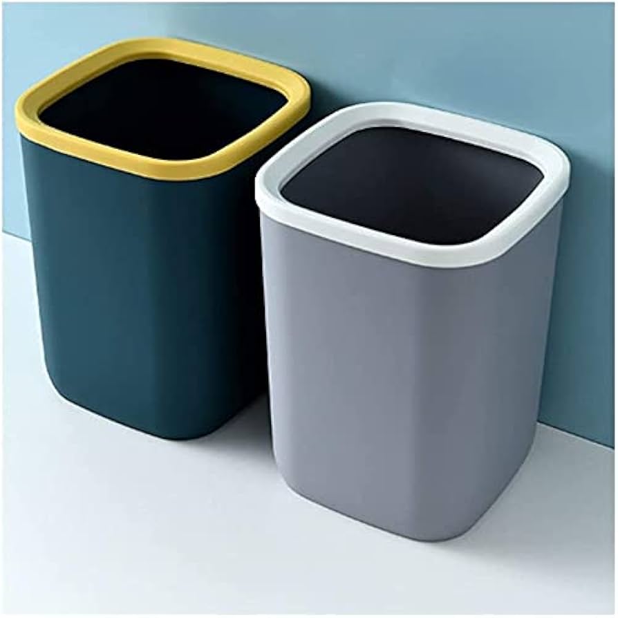 Amazon｜ゴミ箱四角いゴミ箱カバーなしのプラスチックゴミ箱